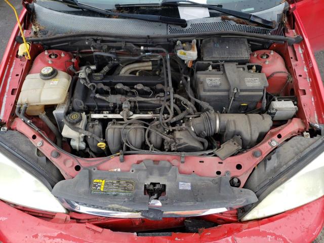 1FAHP31N87W170503 - 2007 FORD FOCUS ZX3 RED photo 11