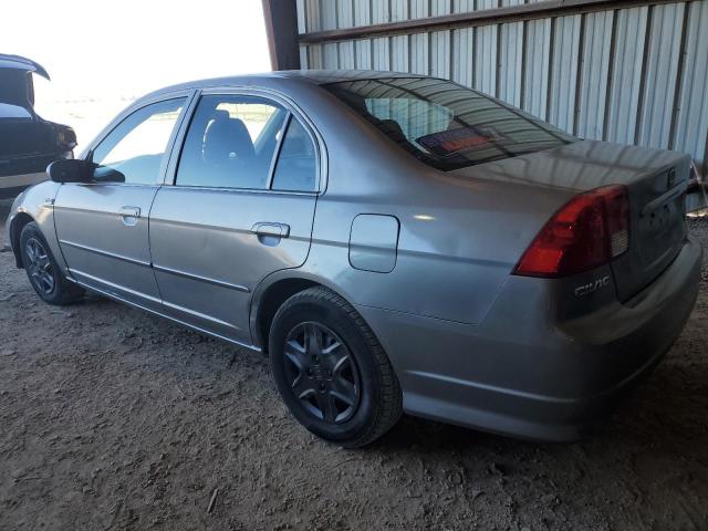 2HGES16325H571825 - 2005 HONDA CIVIC DX VP Qəhvəyi foto 2