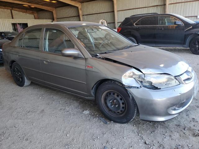 2HGES16325H571825 - 2005 HONDA CIVIC DX VP Qəhvəyi foto 4