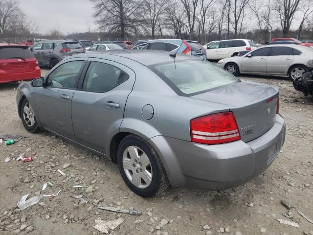 1B3LC46K88N291917 - 2008 DODGE AVENGER SE GRAY photo 2