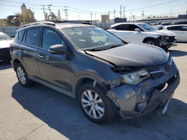 2T3YFREV2FW171296 - 2015 TOYOTA RAV4 LIMITED 灰色 照片 4