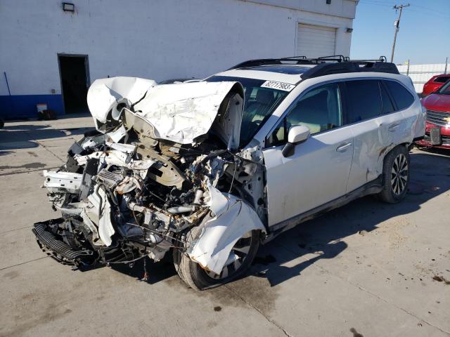 4S4BSAKC0H3303916 - 2017 SUBARU OUTBACK 2.5I LIMITED WHITE photo 1