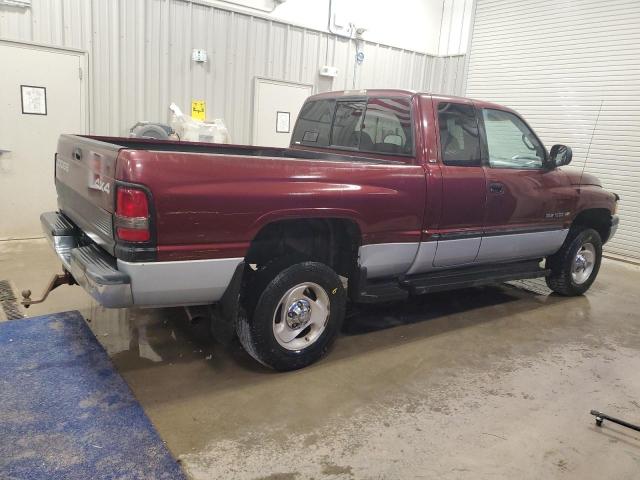 1B7HF13Z51J229643 - 2001 DODGE RAM 1500 MAROON photo 3