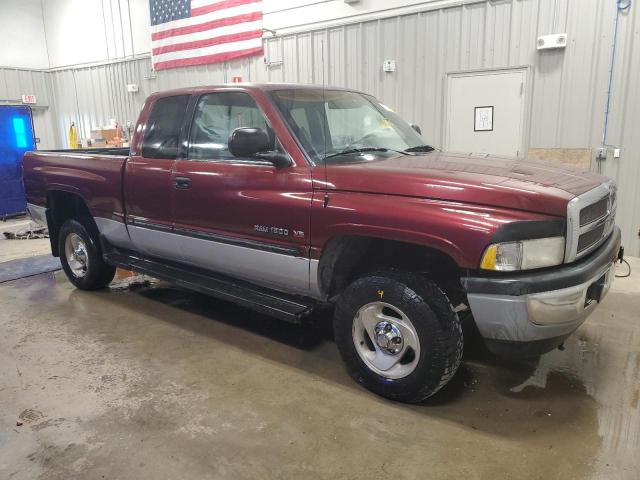 1B7HF13Z51J229643 - 2001 DODGE RAM 1500 MAROON photo 4