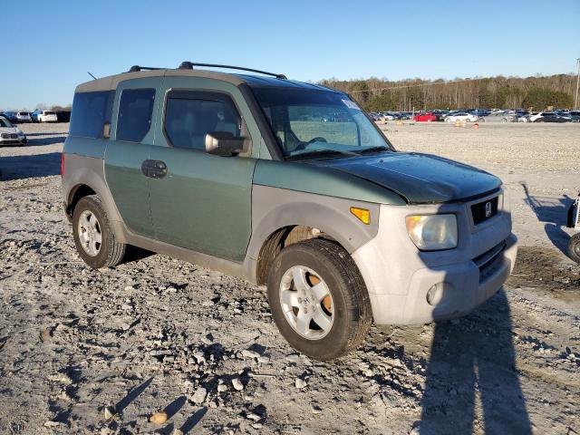 5J6YH17513L003604 - 2003 HONDA ELEMENT EX GREEN photo 4