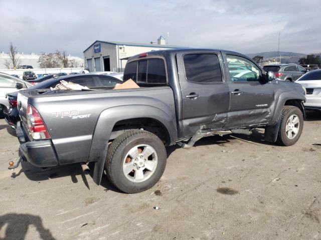 3TMJU62NX9M075089 - 2009 TOYOTA TACOMA DOUBLE CAB PRERUNNER GRAY photo 3