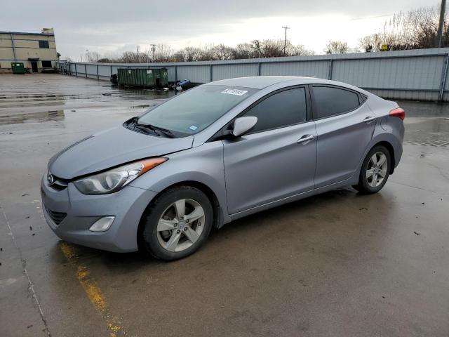 KMHDH4AE1DU749475 - 2013 HYUNDAI ELANTRA GLS GRAY photo 1