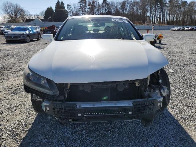 1HGCR2F84EA238366 - 2014 HONDA ACCORD EXL WHITE photo 5