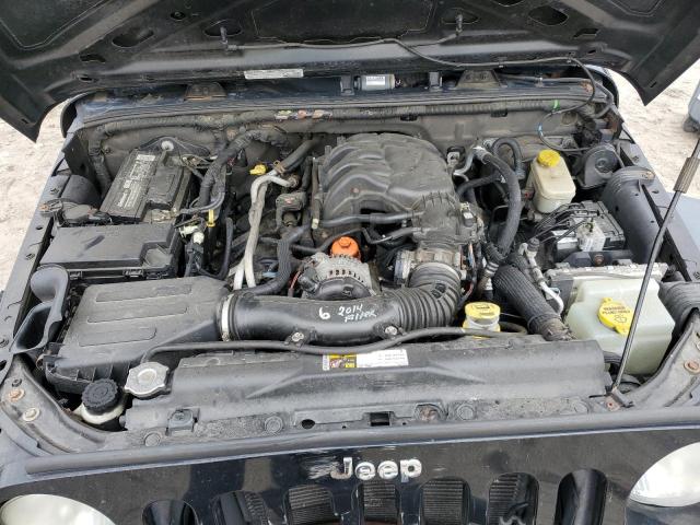 1C4BJWDG3DL658853 - 2013 JEEP WRANGLER U SPORT Czarny zdjęcie 12