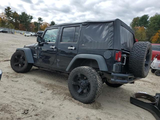 1C4BJWDG3DL658853 - 2013 JEEP WRANGLER U SPORT Czarny zdjęcie 2