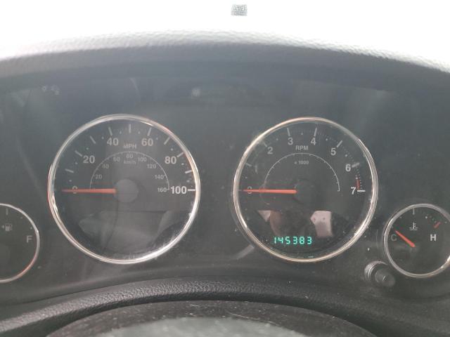 1C4BJWDG3DL658853 - 2013 JEEP WRANGLER U SPORT Czarny zdjęcie 9