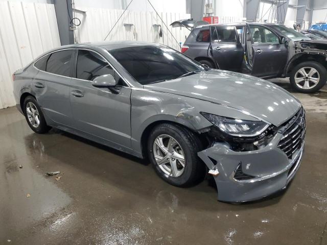 5NPEG4JA9MH080021 - 2021 HYUNDAI SONATA SE GRAY photo 4