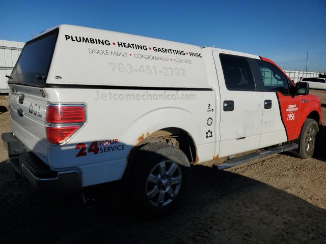 1FTFW1EF2DKD00970 - 2013 FORD F150 SUPERCREW 白色 照片 3