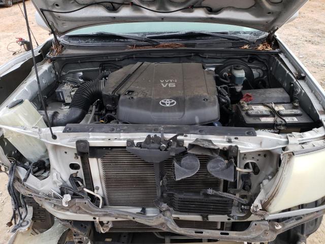 3TMJU62N15M004972 - 2005 TOYOTA TACOMA DOUBLE CAB PRERUNNER SILVER photo 11