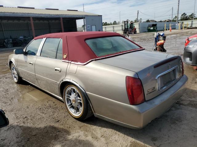 1G6KD54Y13U280005 - 2003 CADILLAC DEVILLE TAN photo 2