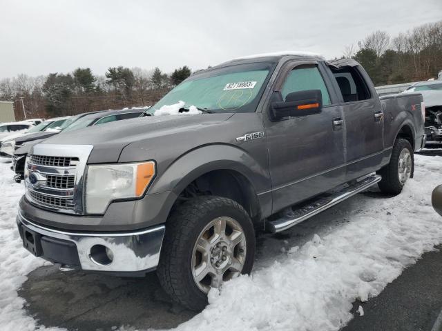 1FTFW1EFDKE36817 - 2013 FORD F150 SUPER GRAY photo 1