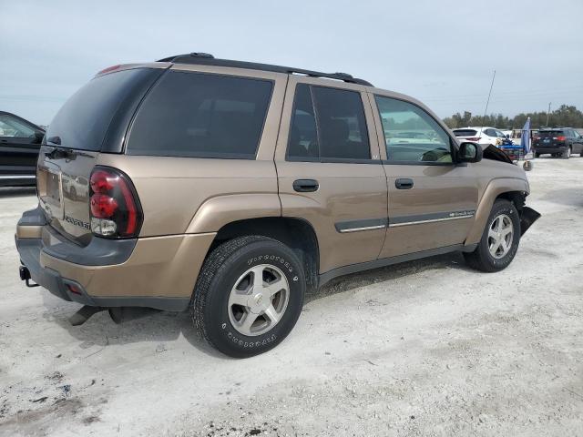 1GNDT13S422348801 - 2002 CHEVROLET TRAILBLAZE BROWN photo 3