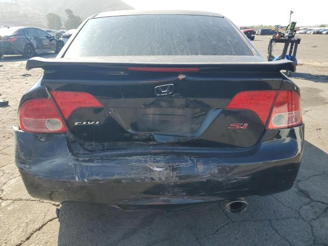 2HGFA55568H708318 - 2008 HONDA CIVIC SI BLACK photo 6