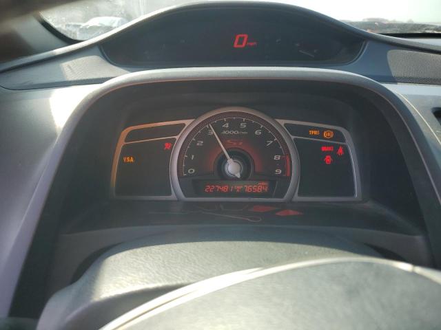 2HGFA55568H708318 - 2008 HONDA CIVIC SI BLACK photo 9