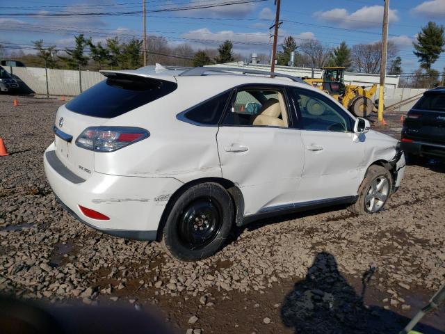 2T2BK1BA2AC061206 - 2010 LEXUS RX 350 WHITE photo 3