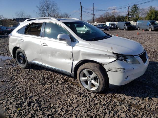 2T2BK1BA2AC061206 - 2010 LEXUS RX 350 WHITE photo 4