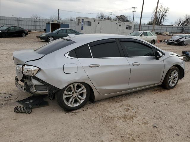 1G1BE5SM0K7144528 - 2019 CHEVROLET CRUZE LT SILVER photo 3