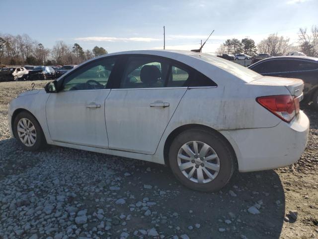 1G1PC5SH7B7198309 - 2011 CHEVROLET CRUZE LS WHITE photo 2