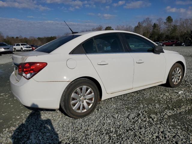 1G1PC5SH7B7198309 - 2011 CHEVROLET CRUZE LS WHITE photo 3