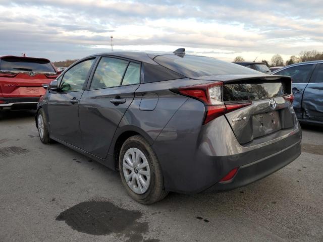 JTDKAMFU6N3167945 - 2022 TOYOTA PRIUS NIGHT SHADE Сұр фото 2