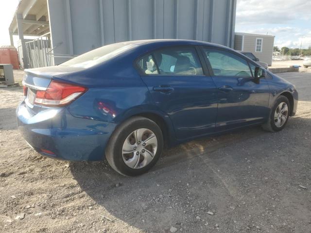 2HGFB2F55DH551367 - 2013 HONDA CIVIC LX BLUE photo 3