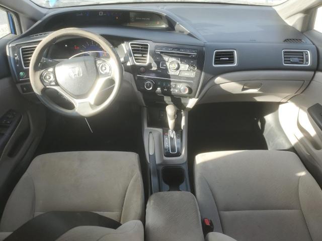 2HGFB2F55DH551367 - 2013 HONDA CIVIC LX BLUE photo 8