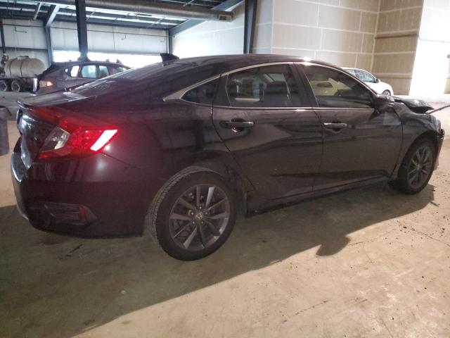 19XFC1F70KE209731 - 2019 HONDA CIVIC EXL შავი ფოტო 3