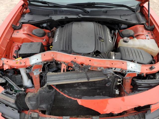 2C3CDXCT1NH129520 - 2022 DODGE CHARGER R/T ORANGE photo 11