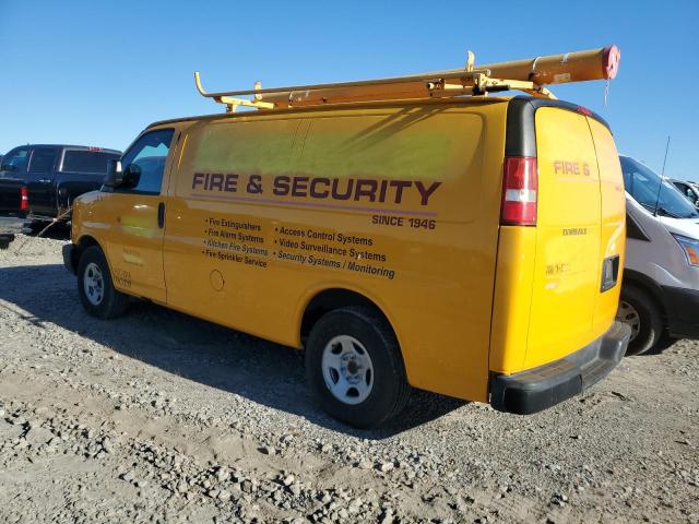1GCFG15X381168626 - 2008 CHEVROLET EXPRESS G1 YELLOW photo 2