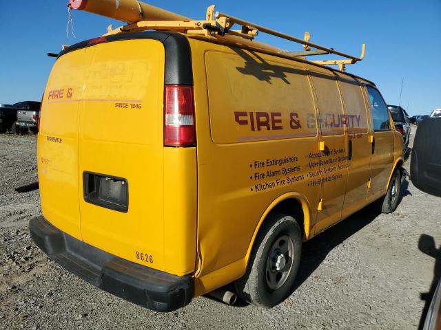 1GCFG15X381168626 - 2008 CHEVROLET EXPRESS G1 YELLOW photo 3