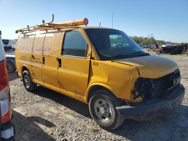 1GCFG15X381168626 - 2008 CHEVROLET EXPRESS G1 YELLOW photo 4