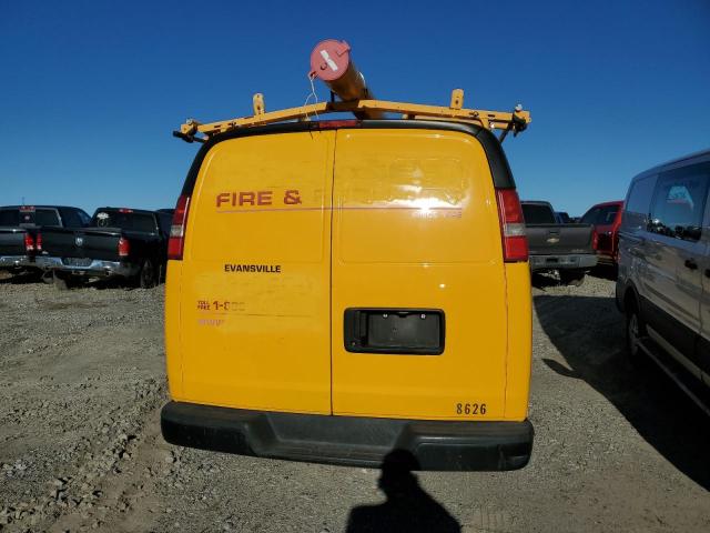 1GCFG15X381168626 - 2008 CHEVROLET EXPRESS G1 YELLOW photo 6