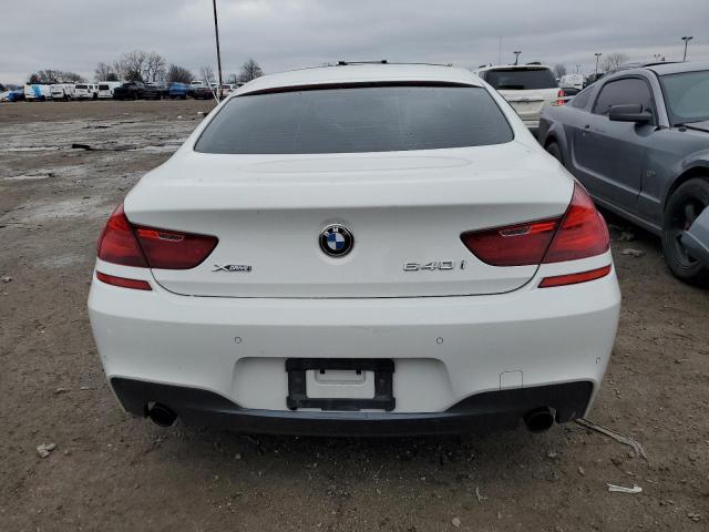 WBA6B8C54FD453286 - 2015 BMW 640 XI GRAN COUPE WHITE photo 6