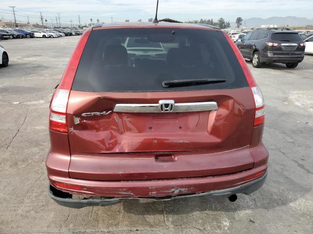 JHLRE3H53BC008981 - 2011 HONDA CR-V EX RED photo 6