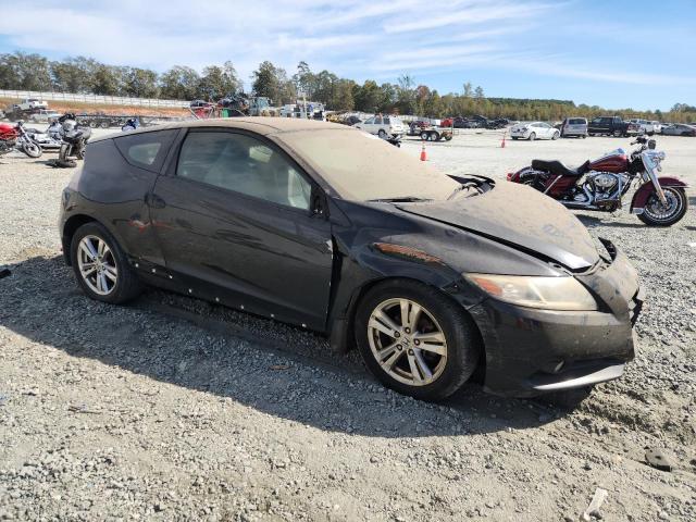 JHMZF1D62BS002347 - 2011 HONDA CR-Z EX BLACK photo 4