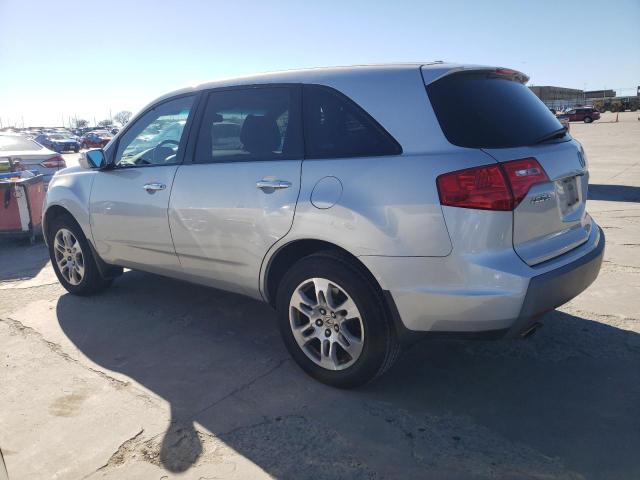 2HNYD28659H519222 - 2009 ACURA MDX TECHNOLOGY SILVER photo 2