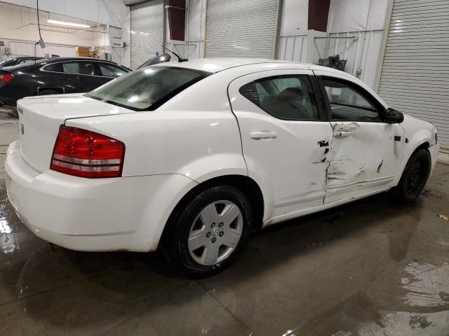 1B3LC46K48N587548 - 2008 DODGE AVENGER SE WHITE photo 3