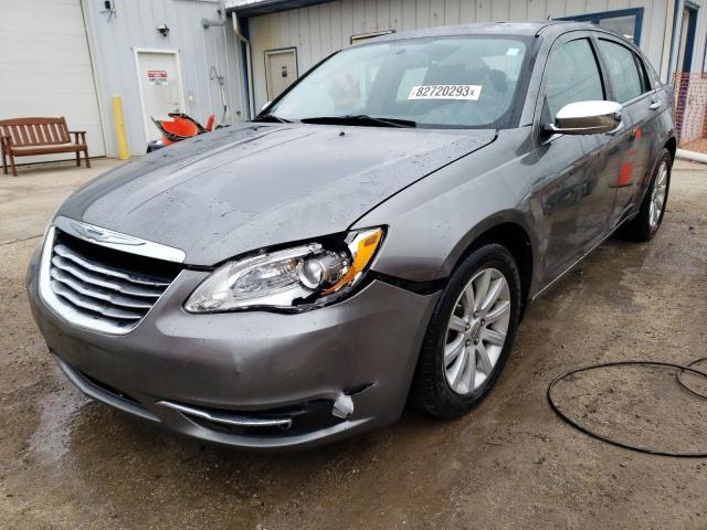 1C3CCBCG6DN615156 - 2013 CHRYSLER 200 LIMITED GRAY photo 1