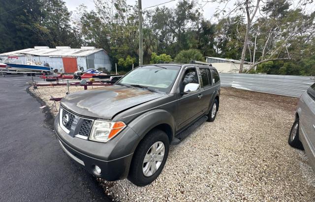 5N1AR18U65C712490 - 2005 NISSAN PATHFINDER LE GRAY photo 2