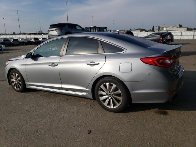 5NPE34AF9GH431425 - 2016 HYUNDAI SONATA SPORT SILVER photo 2