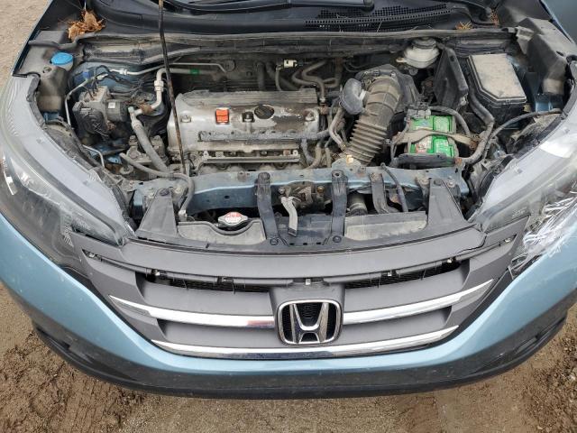 5J6RM4H79DL078702 - 2013 HONDA CR-V EXL BLUE photo 12