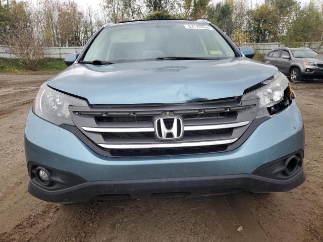 5J6RM4H79DL078702 - 2013 HONDA CR-V EXL BLUE photo 5