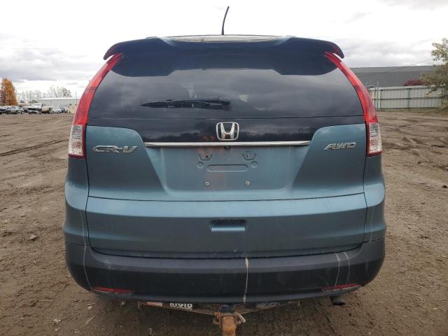 5J6RM4H79DL078702 - 2013 HONDA CR-V EXL BLUE photo 6