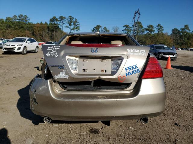 1HGCM66587A055793 - 2007 HONDA ACCORD EX GOLD photo 6