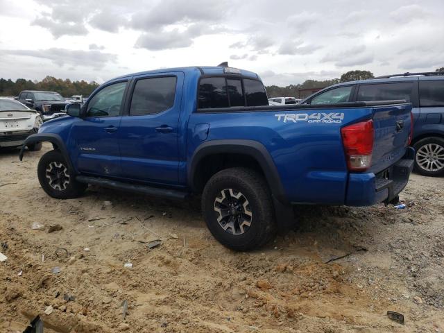 3TMCZ5AN9GM019955 - 2016 TOYOTA TACOMA DOUBLE CAB أزرق صورة 2
